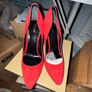 Roberto Cavalli Vibrant Red Heels